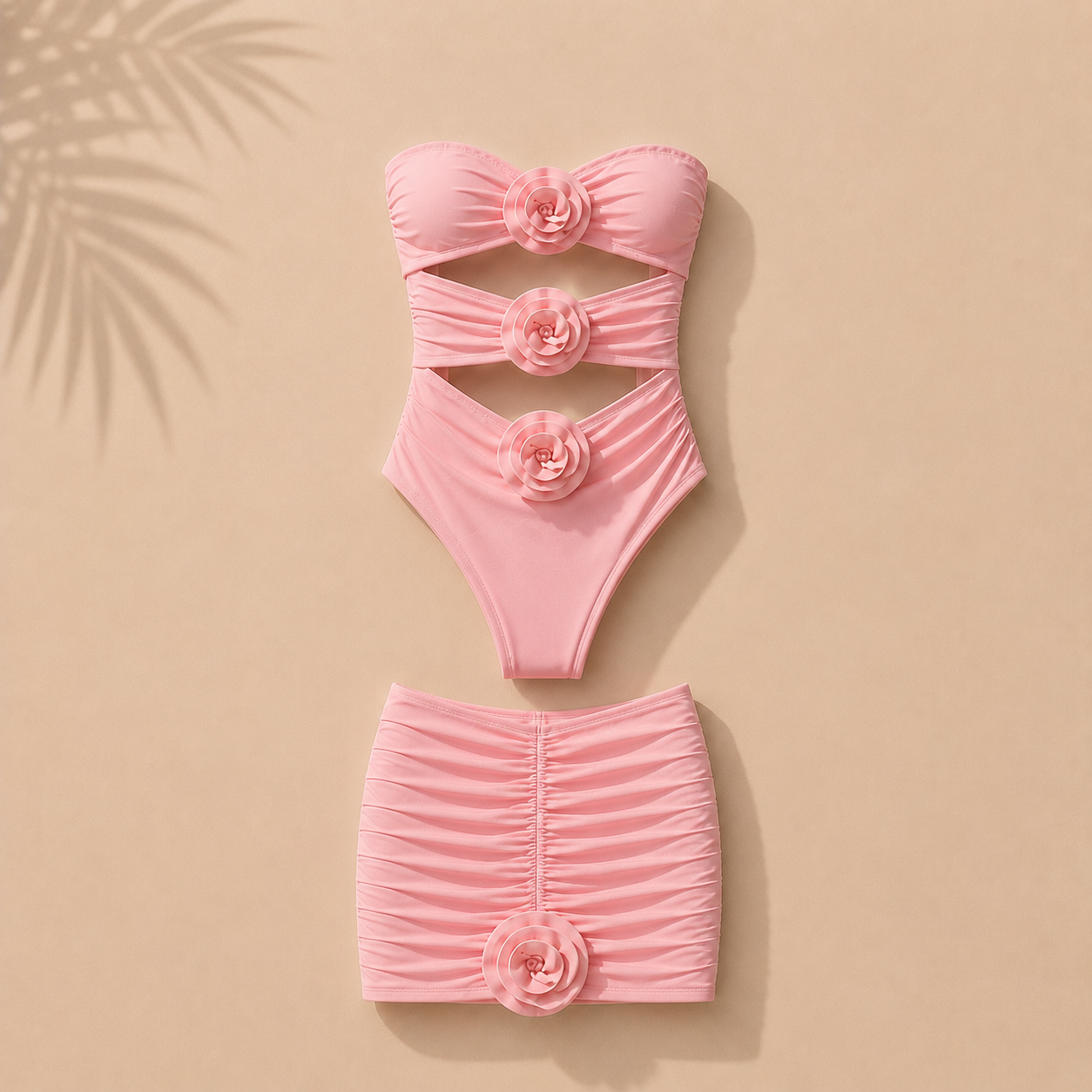 Riviera Rose Swim Set